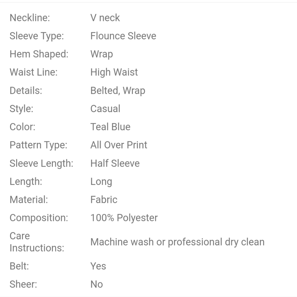 Shein Leopard Dress with Butterfly Sleeves - Picture 6 of 6